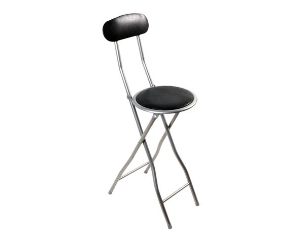 Silla bar plegable negro M+Design-1