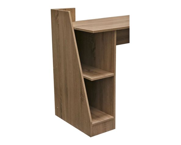 Escritorio con estante natural M+Design-2