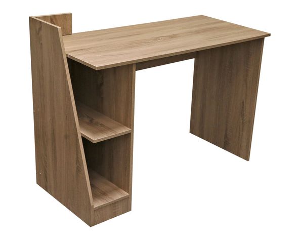 Escritorio con estante natural M+Design-1