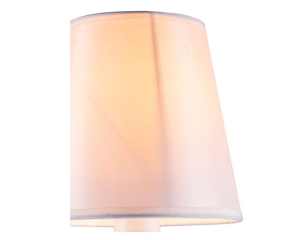 Aplique 1L E14 Pantalla blanco Abitare-4