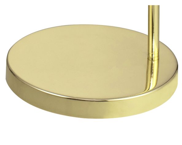Lámpara pie 1L E27 dorado Abitare-5