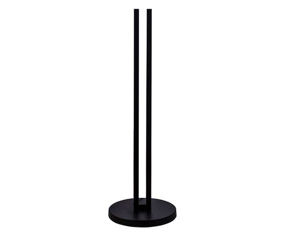 Lámpara pie 1L E27 rombos negro gold Abitare-2