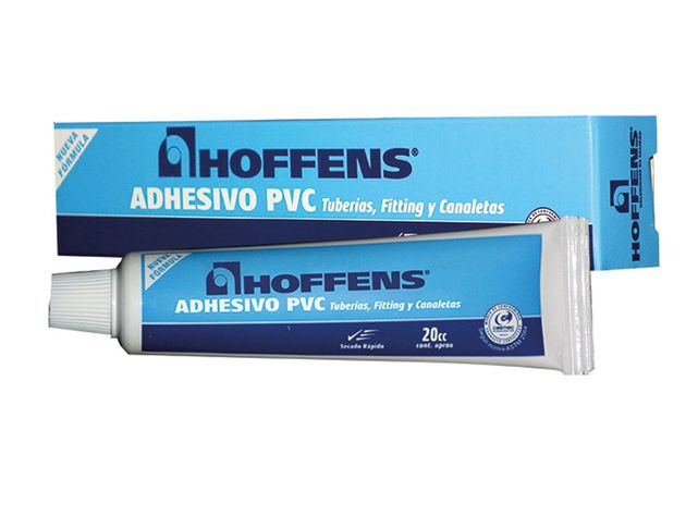 Adhesivo PVC pomo 20 cc secado rápido Hoffens-0