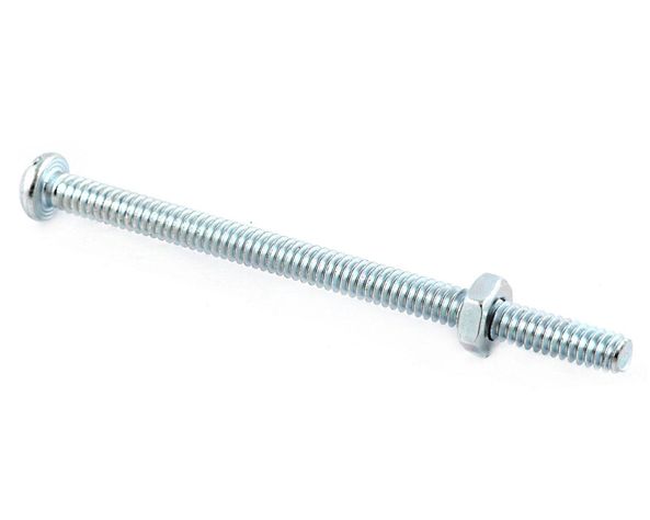 Perno cocina con tuerca 3/16x3'' zincado 20 unidades Arnik-0