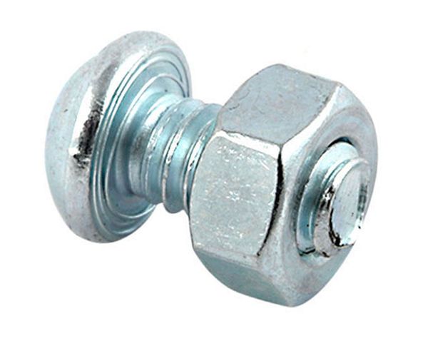 Perno cocina con tuerca 3/16x1/2'' zincado 20 unidades Arnik-2