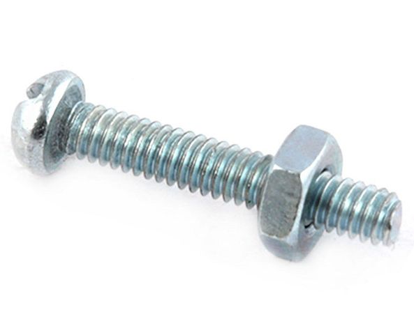 Perno cocina con tuerca 1/8x3/4'' zincado 20 unidades Arnik-2