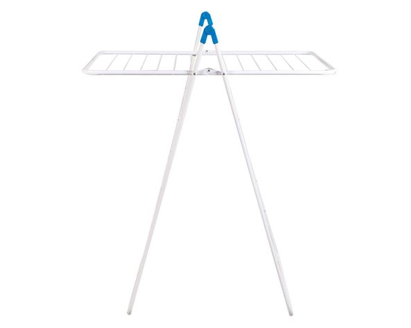 Tendedero plegable blanco/azul Lioi-3