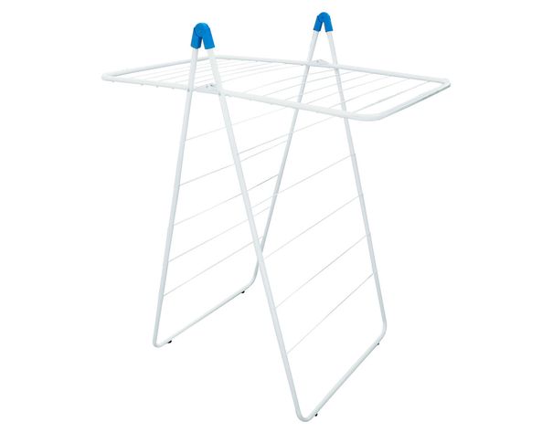 Tendedero plegable blanco/azul Lioi-5