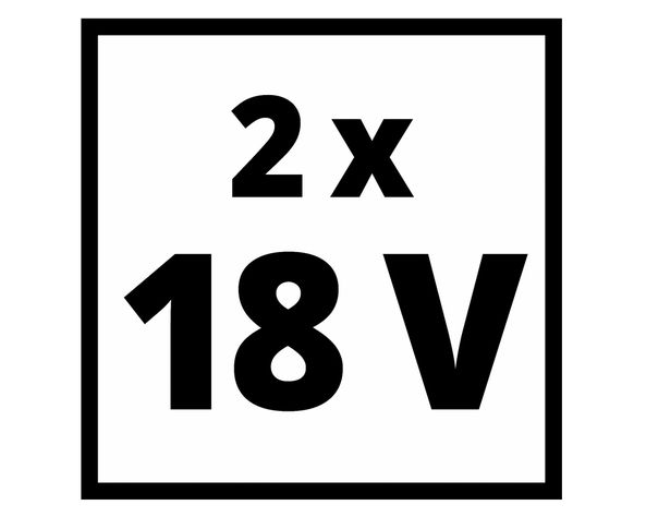 Batería 4.0 Ah 18V Power X-Change 2 unidades Einhell-1