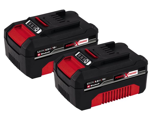 Batería 4.0 Ah 18V Power X-Change 2 unidades Einhell-0