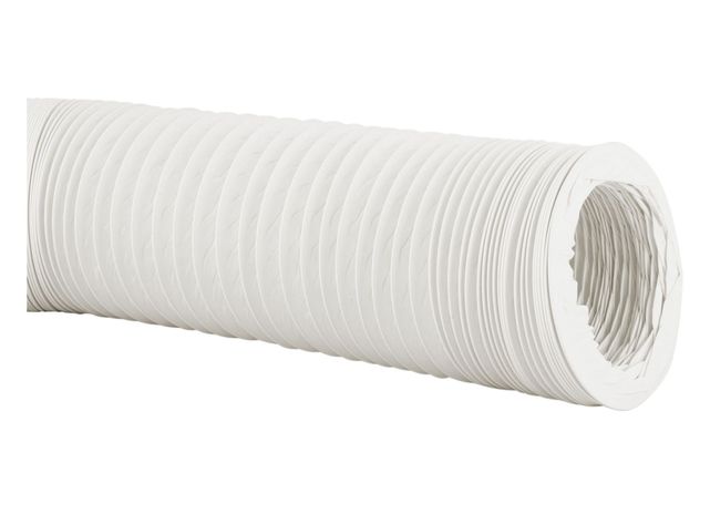 Ducto secadora 4'' 3 m flexible blanco Isoplast-0