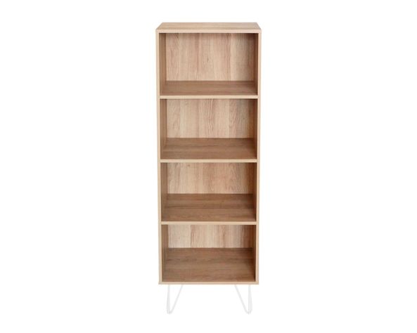 Escritorio + cajonera + librero Millie natural M+Design-4