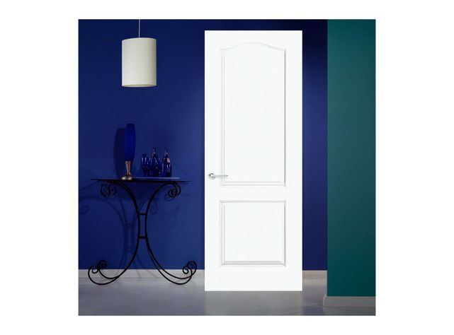Puerta Interior Prestige 70x210 cm Blanca con perforación Masonite-0