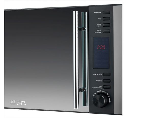 Microondas digital 25 litros UT-25KROMM gris Ursus Trotter-9