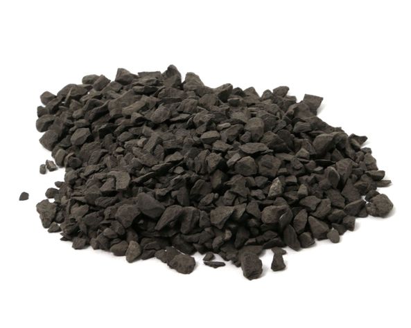 Piedra decorativa 1 kg gravilla negro Piedra Noble-0