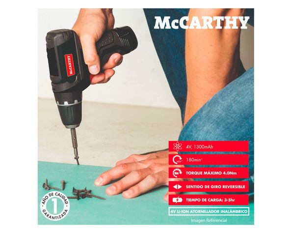 Atornillador inalámbrico 4V S018 Mc Carthy-4
