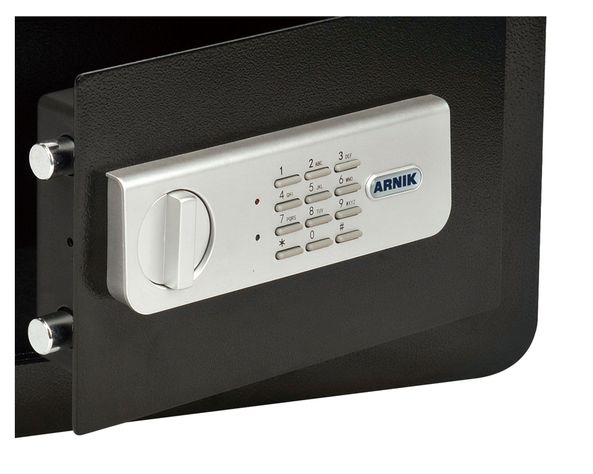 Caja fuerte 25x35x25 cm HYQHOUARN089 negro Arnik-1