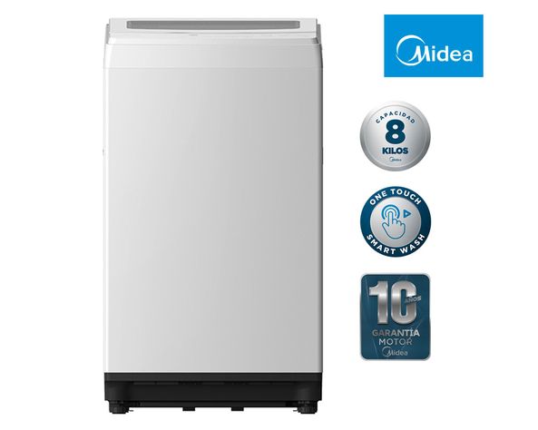 Lavadora carga superior 8 kg MLS-08BE04N Midea-1