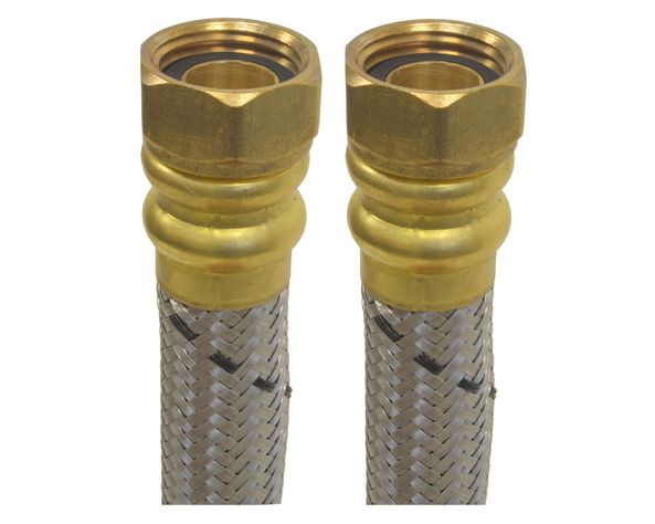 Flexible para calefont 1/2'' Hi x 1/2 HI 40 cm Coflex-0