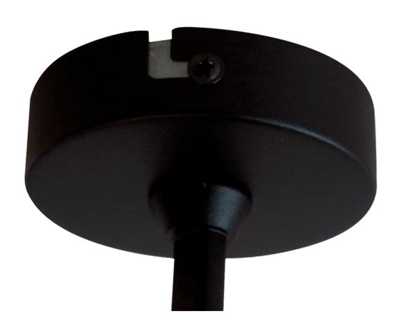 Foco 1L GU10 Arsis negro ByP-2