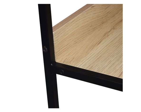 Repisa 6 niveles Alerce natural/negro M+Design-3