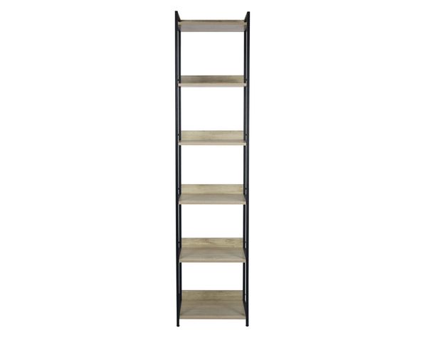 Repisa 6 niveles Alerce natural/negro M+Design-0