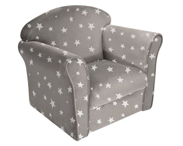 Sillón Infantil Estrellas gris M+Design-0