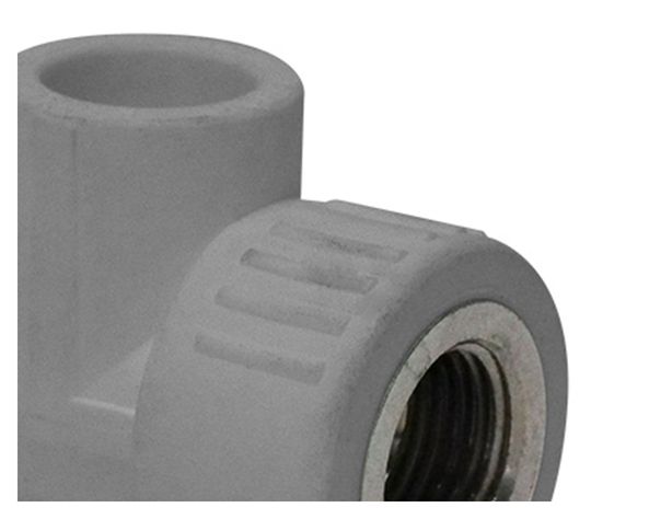 Codo con soporte 20 mm x 1/2'' HI Hoffens-1