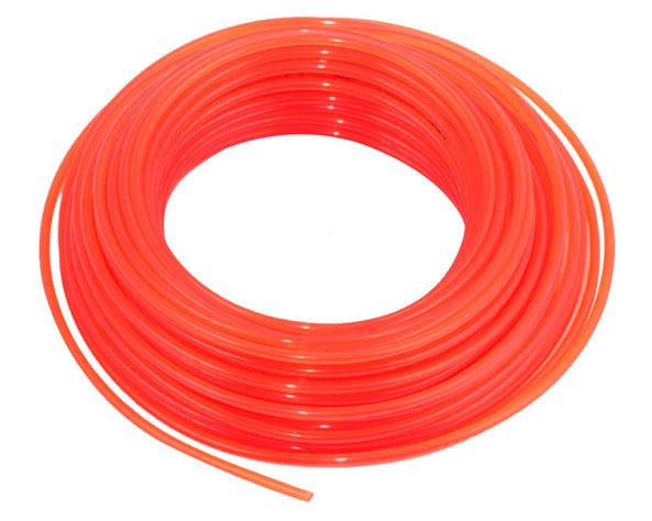 Nylon orilladora 15 m 2.4 mm naranjo-0