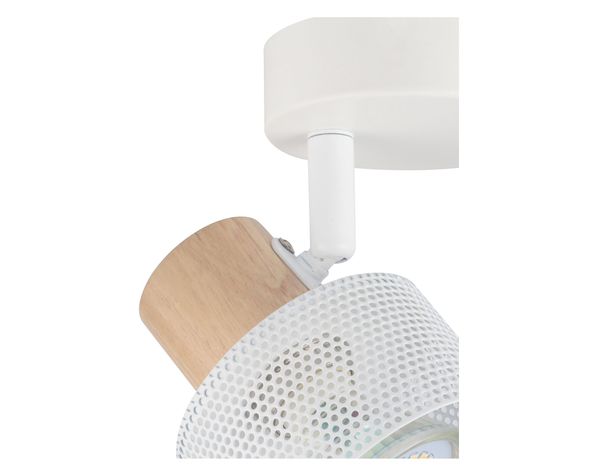 Spot LED 1L Rejilla blanco Abitare-1