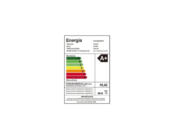 Freezer horizontal 198 litros MFH-1990B258CN blanco Midea-6