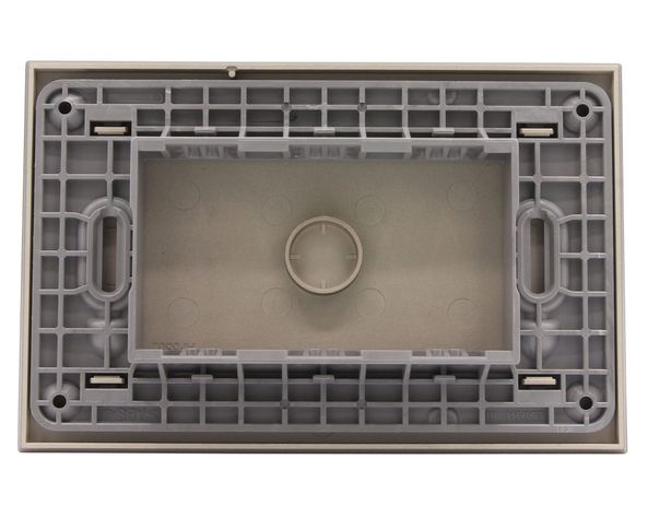 Placa ciega + soporte Nobile terra Bticino-3