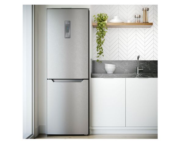 Refrigerador no frost 322 litros DB60S inox Fensa-5