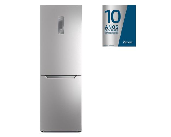 Refrigerador no frost 322 litros DB60S inox Fensa-1