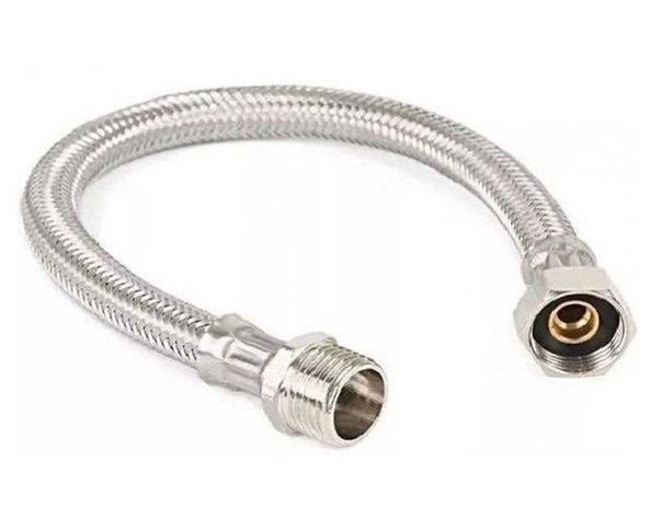 Flexible HI/HE 1/2'' 40 cm inox Flustem-0