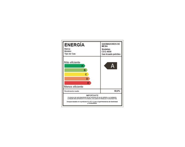 Encimera a gas 4 quemadores CEG-4650 SECURITY Sindelen-7