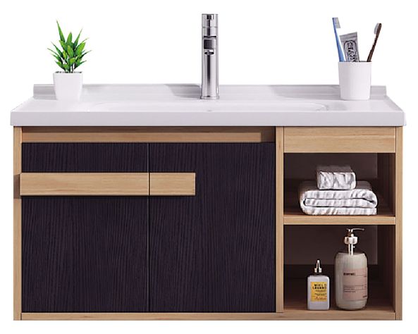 Mueble vanitorio + espejo Freda Vessanti-2