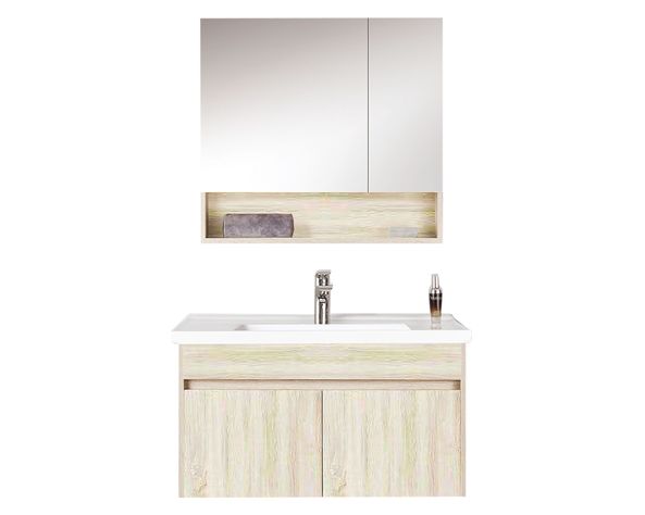 Mueble vanitorio + espejo Benno Vessanti-0