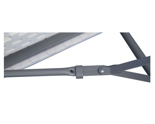 Banco plegable 180 cm blanco Outzen-3