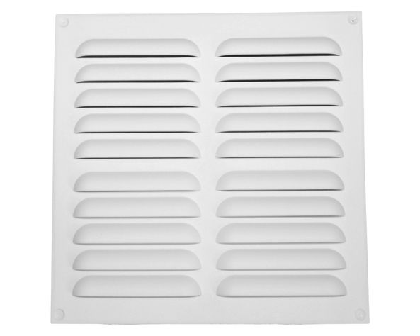 Celosía plana plástico 30x30 cm blanco-0