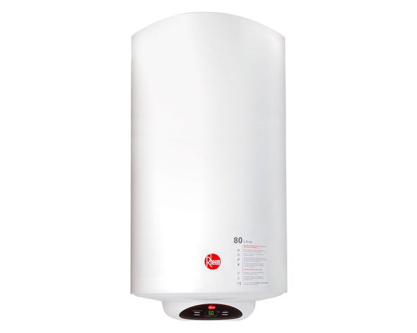 Termo eléctrico digital 80 litros blanco Rheem.-0