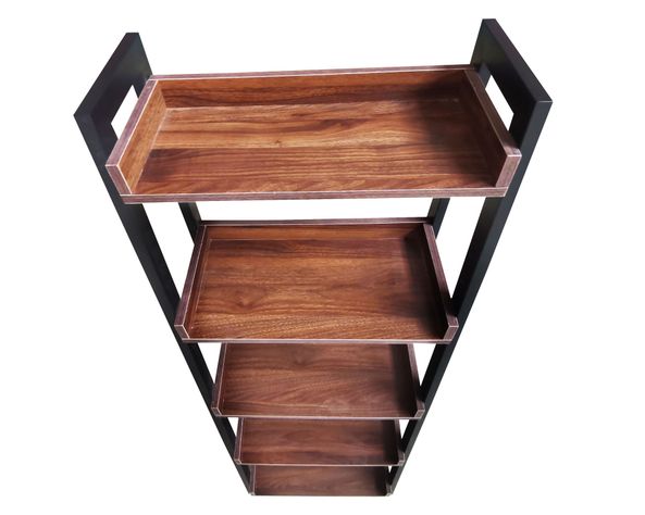 Librero escalera 2.0 natural/negro M+Design-3