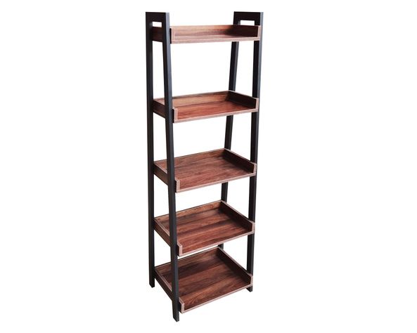 Librero escalera 2.0 natural/negro M+Design-1