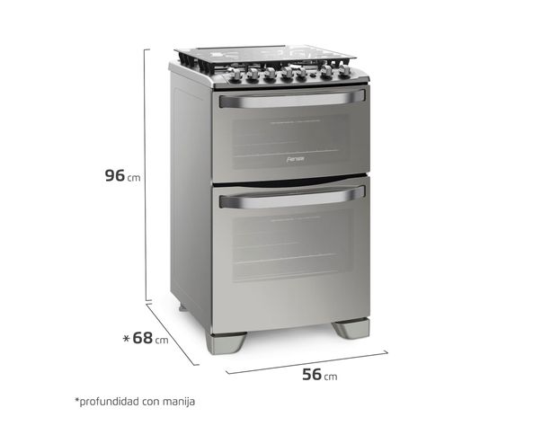 Cocina 4 quemadores 56 DXT Fensa-5