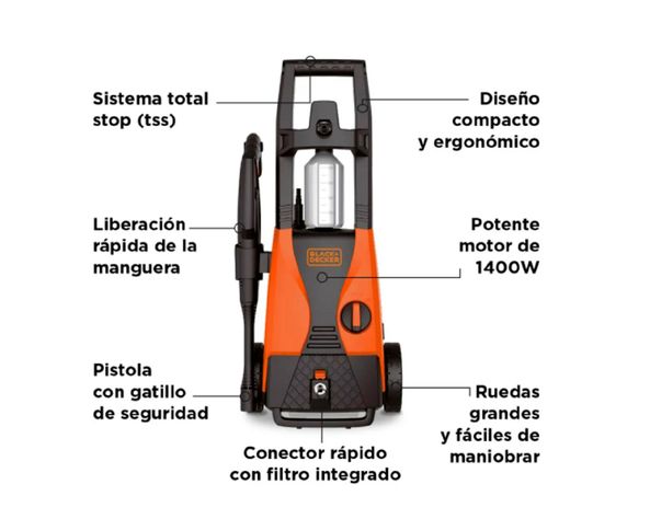 Hidrolavadora PW1450TDL-B2C 1400 W-1