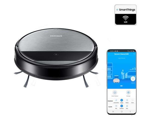 Aspiradora robot trapeadora PowerBot WI-FI VR05R5050WG/ZS Samsung-4