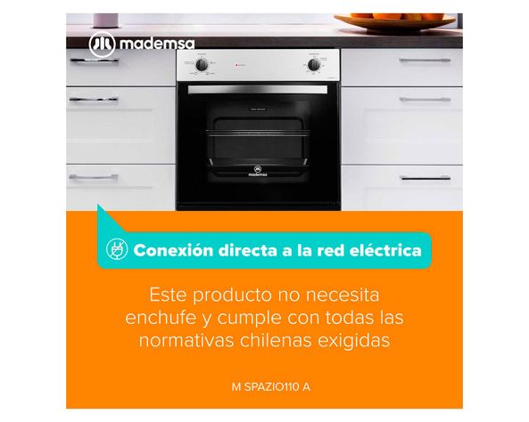 Horno eléctrico 66 litros M SPAZIO 110 A Mademsa-4