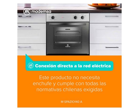 Horno eléctrico 66 litros M SPAZIO 140 A Mademsa-4