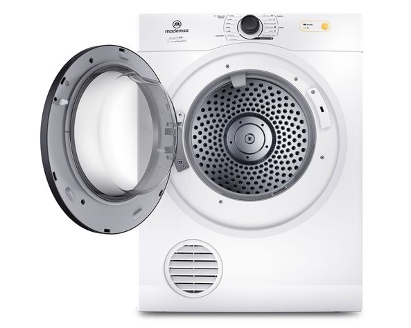 Secadora carga frontal 9 kg 9D BZG blanco Mademsa-1
