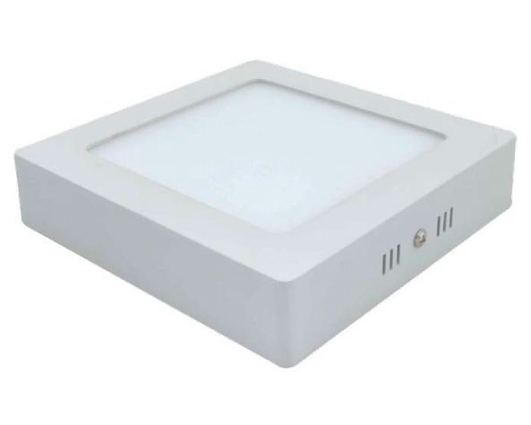 Panel LED Sobreponer Cuadrado Luz Cálida 6W-0